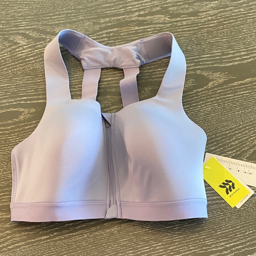 All in Motion Lavender Sports Bra